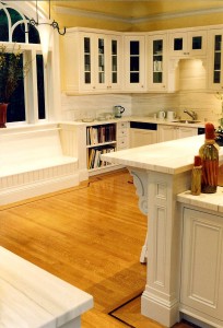 Traditional victorian kitchen design custom woodworking by Design in Wood, Andrew Jacobson, Petaluma, Ca