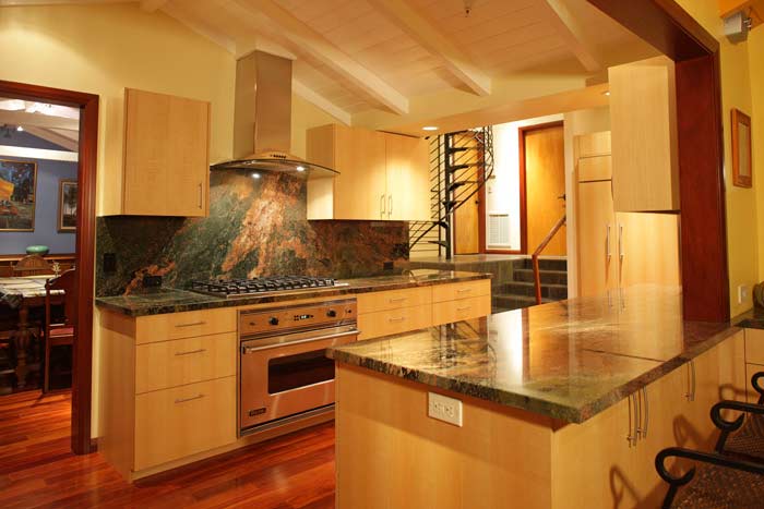 Custom wood kitchen cabinets in San Diego by Design in Wood, Andrew Jacobson, Petaluma, Ca