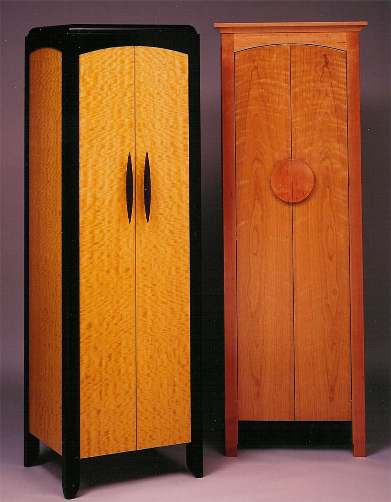 Highlight Gallery Stereo Cabinets by Design in Wood, Andrew Jacobson, Petaluma, Ca