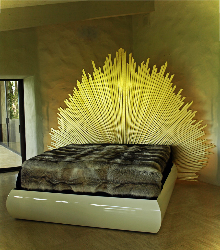 Napa Bed - custom woodwork by Design in Wood, Petaluma, CA. Andrew Jacobson - (707) 765-9885