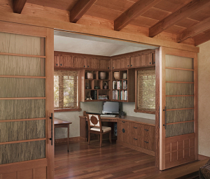 Petaluma Office - custom woodwork by Design in Wood, Petaluma, CA. Andrew Jacobson - (707) 765-9885