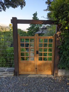 Custom Wood Gates by Design in Wood, Andrew Jacobson