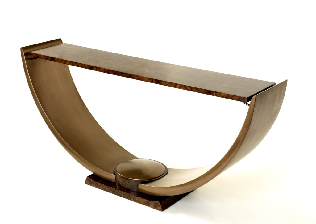 Custom Artistic Wood Table by Design in Wood, Andrew Jacobson, Petaluma, CA