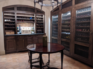 Custom Wine Cellar by Design in Wood, Petaluma, CA